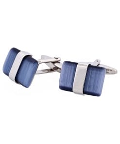 Alternative view of Grey Cat’s Eye Cufflinks