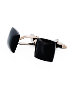 Alternative view of Black Cat’s Eye Stone Cufflinks