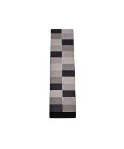 Alternative view of Stainless Steel Colour Gradiant Check Tie Slide