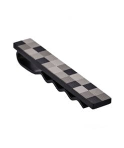 Stainless Steel Colour Gradiant Check Tie Slide