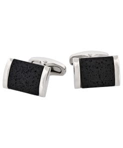 Stainless Steel & Granite Cufflinks
