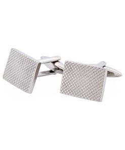 Alternative view of Ion Plated Antique Patterned Stainless Steel Cufflinks