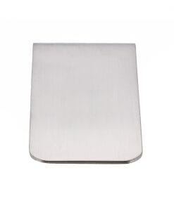 Brushed Rhodium Plated Money Clip