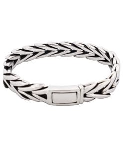 Stainless Steel Byzantine Chain Bracelet