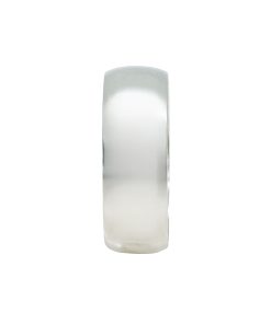 Alternative view of Rhodium plated Sterling Silver Band Ring
