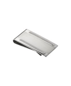 Alternative view of Brushed Stainless Steel Money Clip