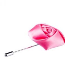 Alternative view of Pink Rose Lapel Pin
