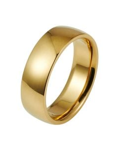 Ion Plated Gold Rings
