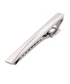 Alternative view of Rhodium Plated Tie Bar