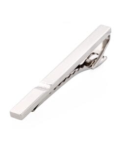 Alternative view of Rhodium Plated Tie Bar