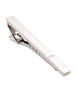 Rhodium Plated Tie Bar