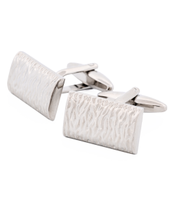 Alternative view of Rhodium Plated Cufflinks