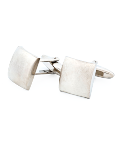 Alternative view of Brusherhodium Plated Cufflinks