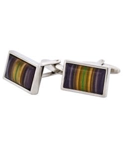 Alternative view of Multi Coloured Cufflinks