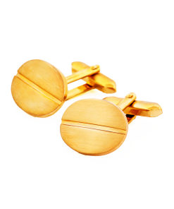 Alternative view of Gold Plated Cufflinks