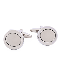 Rhodium Plated Cufflinks