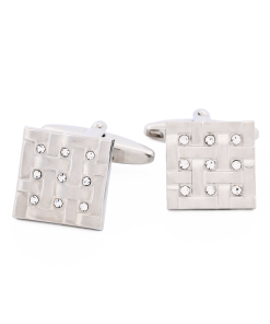 Rhodium Plated Cufflinks
