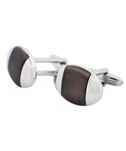 Alternative view of Stainless Steel Ion Plated Gun Cufflinks