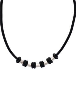 Stainless Steel Rubber Pendant