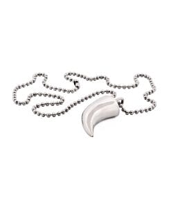 Alternative view of Stainless Steel Shark Tooth Pendant
