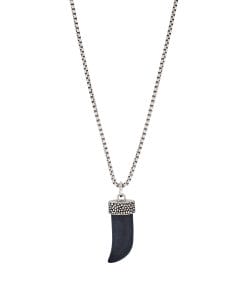 Agate Shark S Tooth Pendant