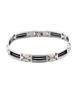 Steel Cable Wire Gold Bracelet