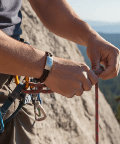 Alternative view of Braided Italian Leather Bracelet