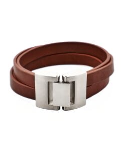 Brown Leather Bracelet