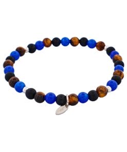 Multi Stone Beaded Bracelet