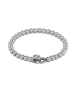 Small Steel Beaded Bracelet