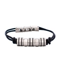 Stainless Steel Beaded Bracelet