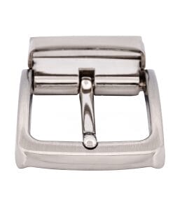 Alternative view of Brushed Nickel Reversible Belt Buckle