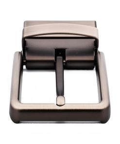 Alternative view of Gun Metal Reversible Belt Buckle
