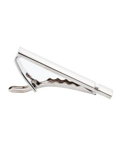 Alternative view of Rhodium Plated Tie Bar