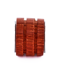 Alternative view of Steel Ebony Bead