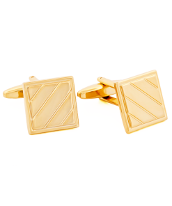 Alternative view of Gold plated Cufflinks