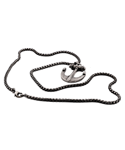 Alternative view of Stainless Steel Anchor Pendant