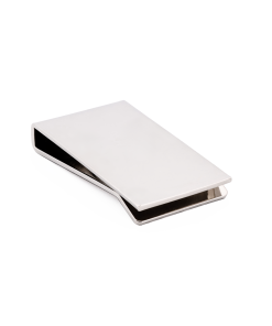 Alternative view of Rhodium plated Money Clip