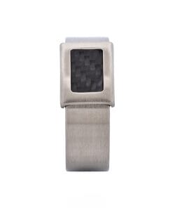 Alternative view of Cudworth Stainless Steel and Carbon Fibre Ring