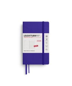 Weekly Planner & Notebook Pocket (A6) 2026, Ink