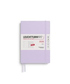Weekly Planner & Notebook Medium (A5) 2026, Softcover, Lilac