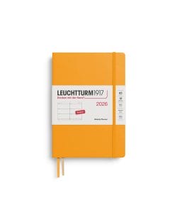 Weekly Planner Medium (A5) 2026, Rising Sun