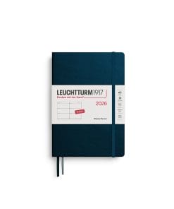 Weekly Planner Medium (A5) 2026, Deep Sea