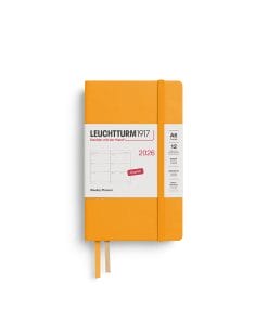 Weekly Planner Pocket (A6) 2026, Rising Sun