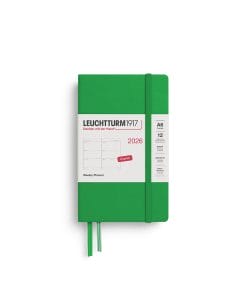Weekly Planner Pocket (A6) 2026, Spring Leaf