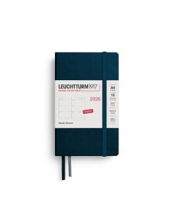 Weekly Planner Pocket (A6) 2026, Deep Sea