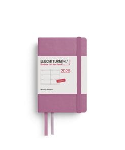Weekly Planner Mini (A7) 2026, Dusty Rose