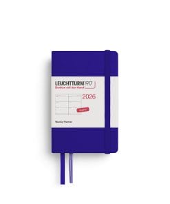 Weekly Planner Mini (A7) 2026, Ink