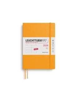 Weekly Planner Medium (A5) 2026, Softcover, Rising Sun