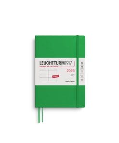 Weekly Planner Medium (A5) 2026, Softcover, Spring Leaf